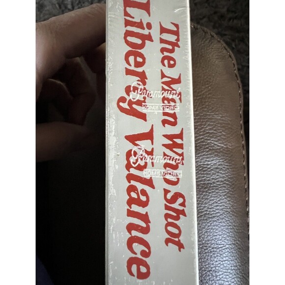 The Man Who Shot Liberty Valance VHS SEALED Watermarks Paramount NO BARCODE 1979 - Picture 3 of 8